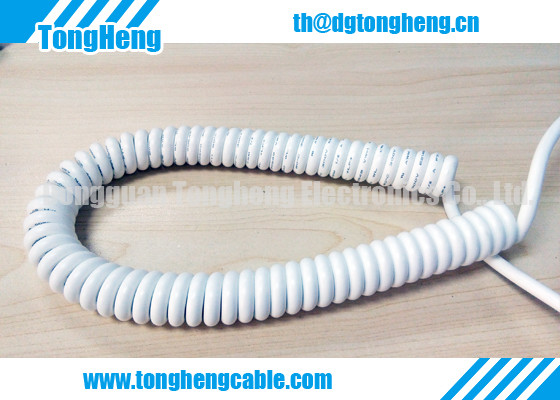 CSA Approval Marked Customized Electric Extension Coiled Spiral Cable