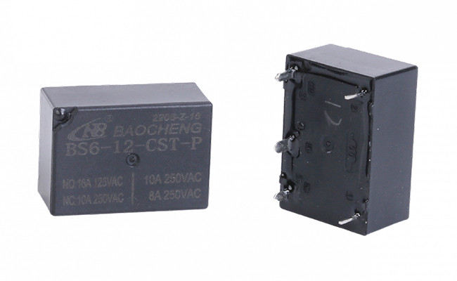 Industrial Control Universal Automotive Relay BS6-12-CST-P Car Horn Fan Control