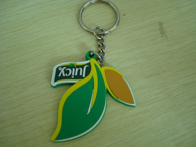 Small Animal Cartoon Shaped Custom PVC Keychains For Kids / Student