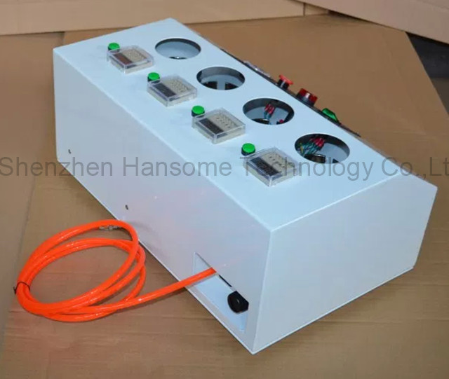 Automated 4 Tank Solder Paste Machine PLC Control Warm Up Time Checking