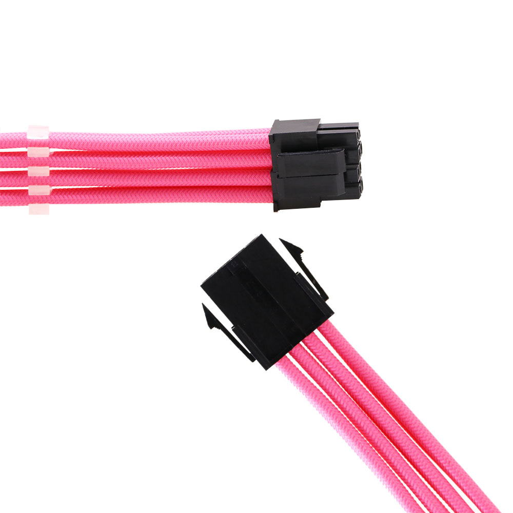 Extension Cable ATX 24pin*1 4+4Pin EPS*1 6+2Pin PCIE*2 Sleeved Power Supply Extension