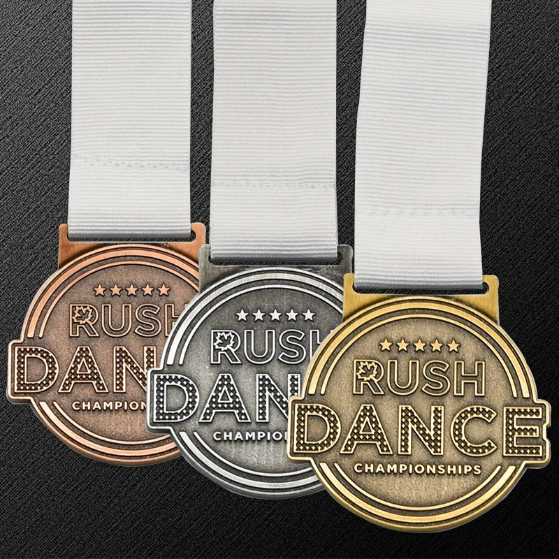 Custom Logo Sport Running Finisher Football Zinc Alloy Metal Personalized Medal
