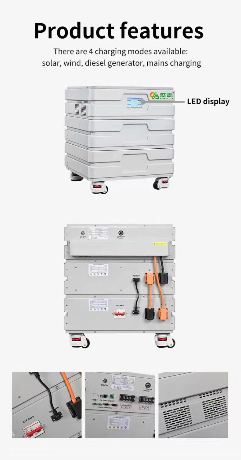 10W LiFePO4 Solar Powered Generator Home Energy System Battery Portable Station