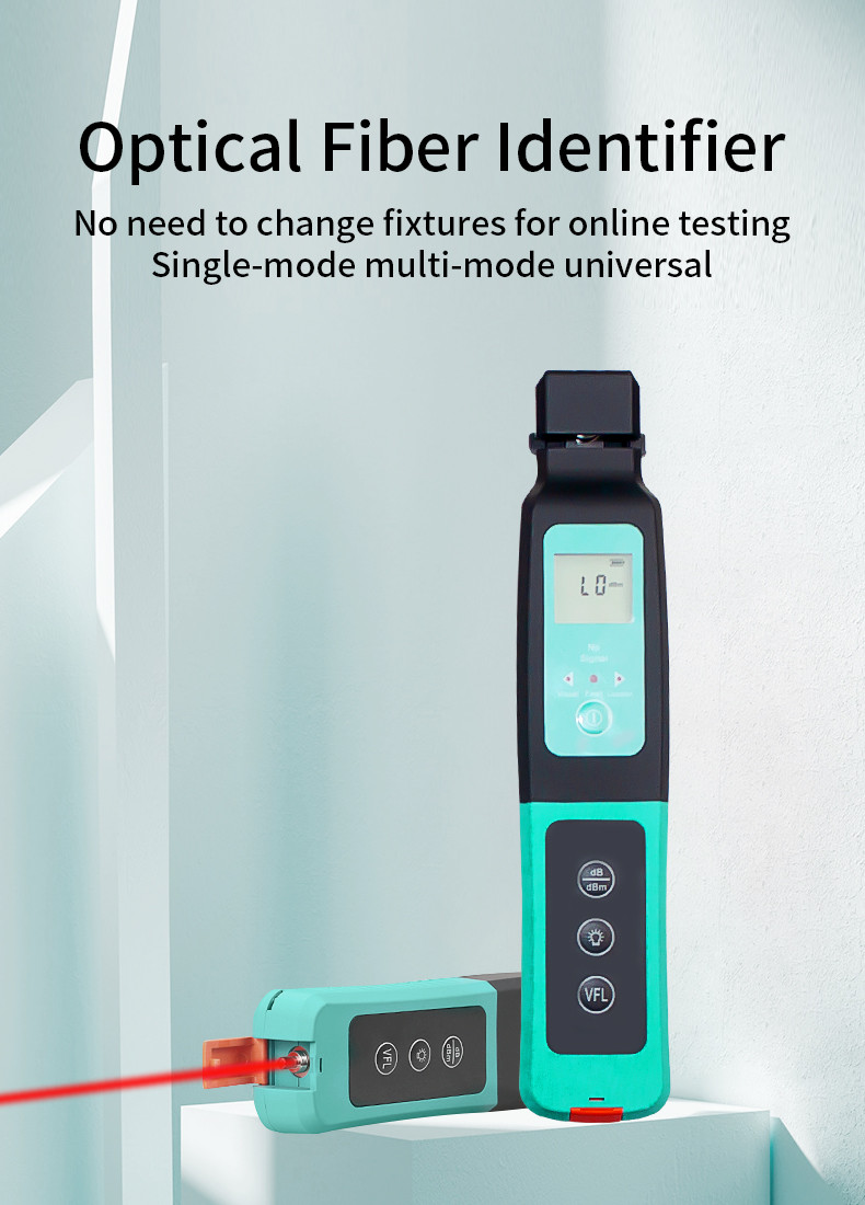AUA-40 Fiber Optic Identifier Handheld 800nm-1700nm SM And MM