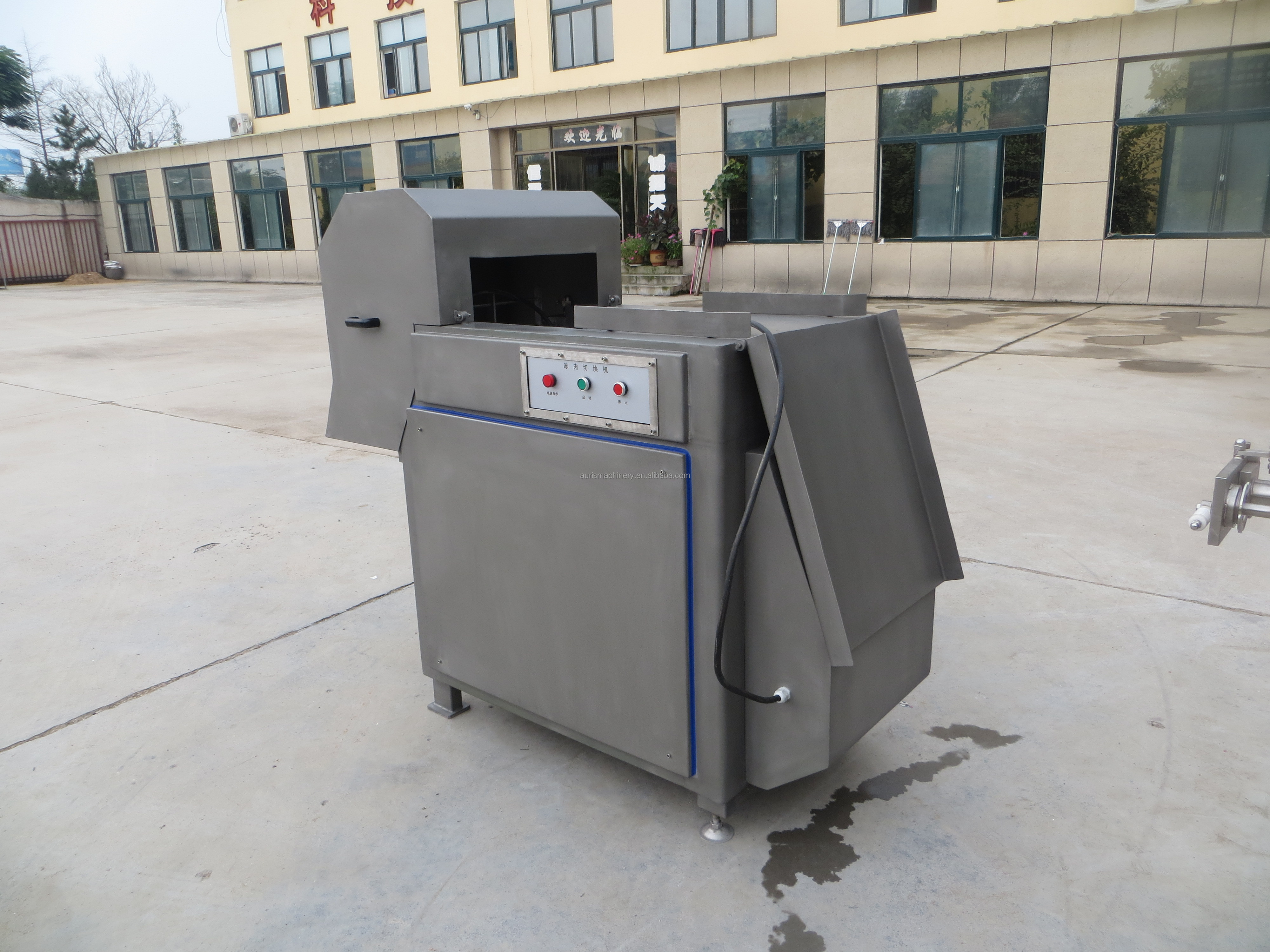 Frozen Meat Cube Dicer Machine Beef Fish Chicken Mincing Machine