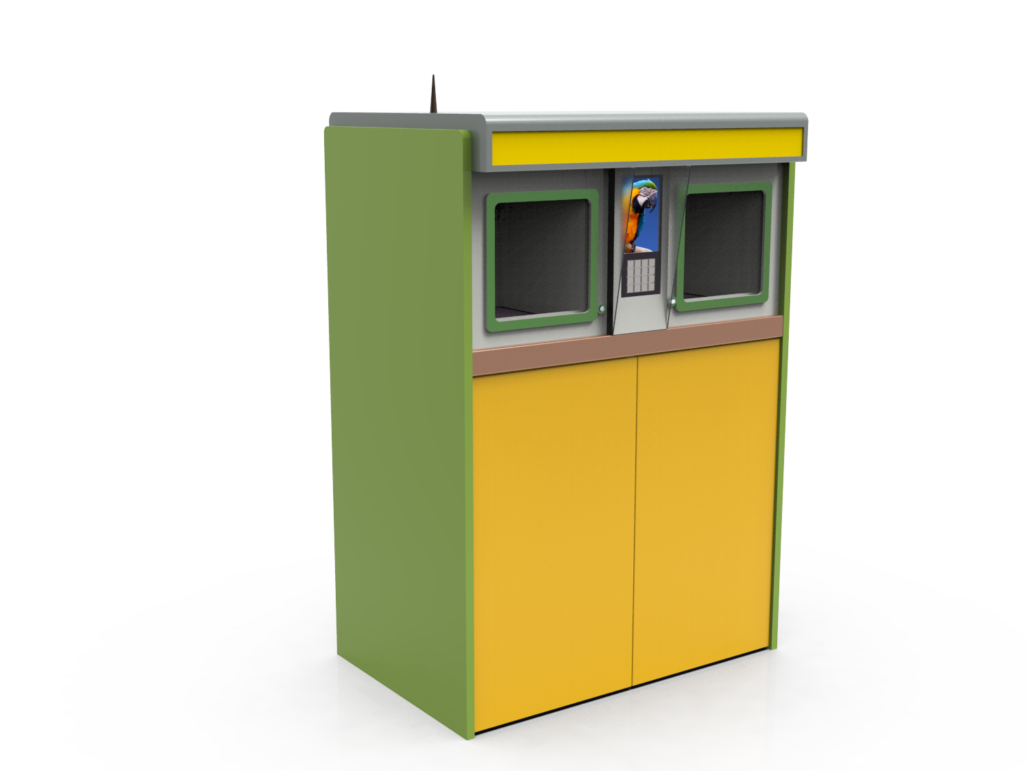 Outdoor School RVM 731 RVM Recycling Machines customized