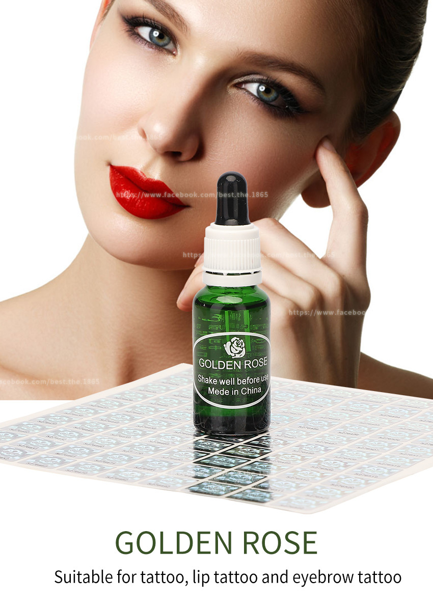 Golden Rose Tattoo Anesthetic Solution / Numbing Lip Cream 20ml