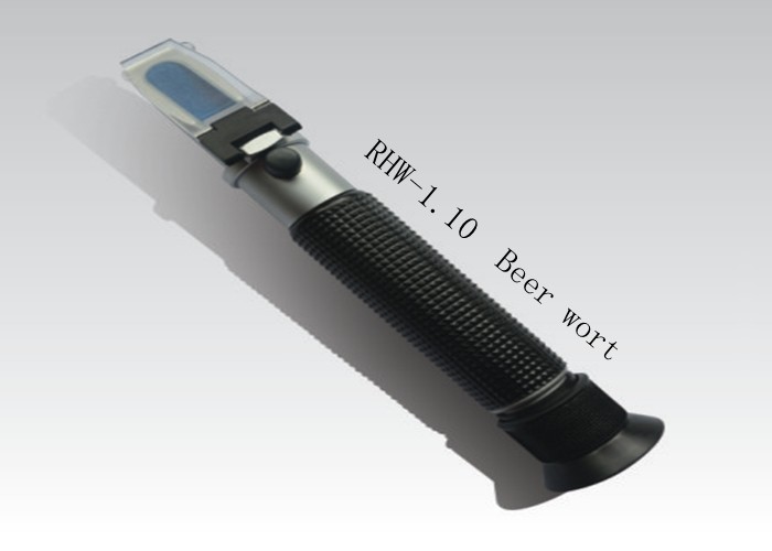 Beer Wort Alcohol Refractometer Tool , Beer Brewing Refractometer 0.25kg Weight