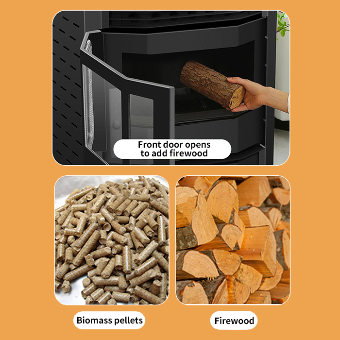 home smokeless smart stove pellet stove (1)