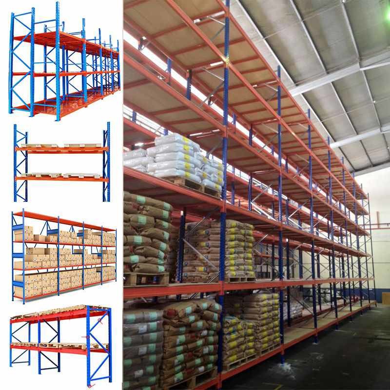 Multi Level Beam Racking ISO9001 Heavy Duty Beam Rack Versatile