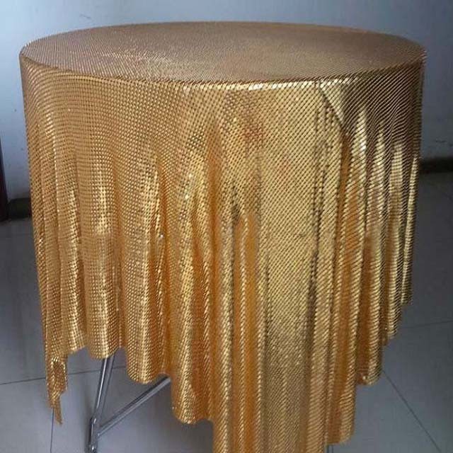 Hot sale cheap colorful decorative Metallic Sequin Cloth Fabric for clothing