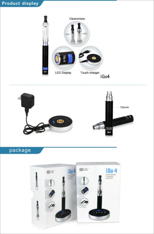 2013 Best Quality Electronic Cigarette, E Cigarette Igo 4