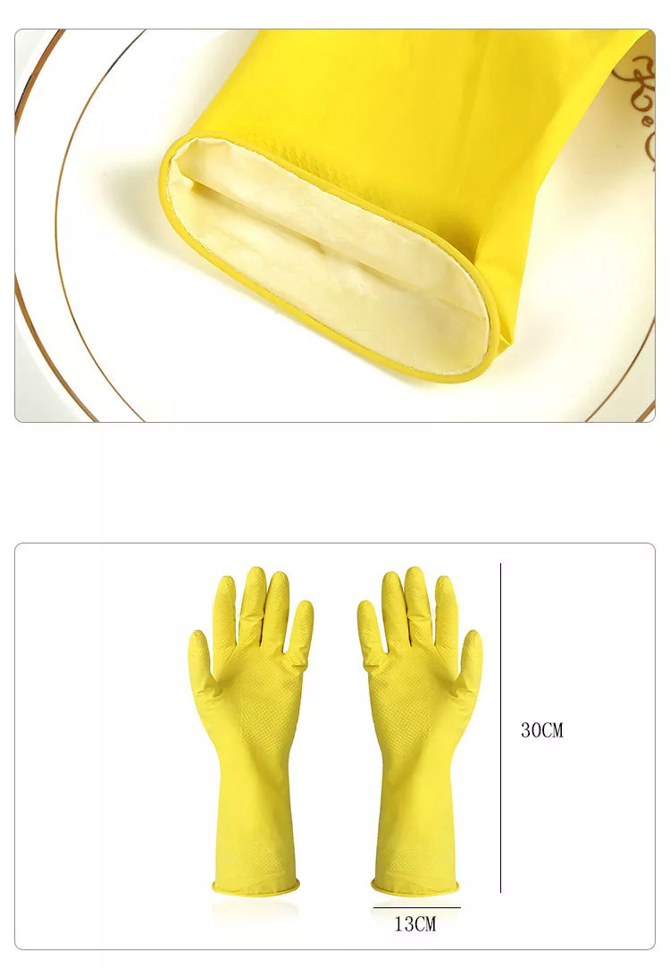 Work rubber gloves