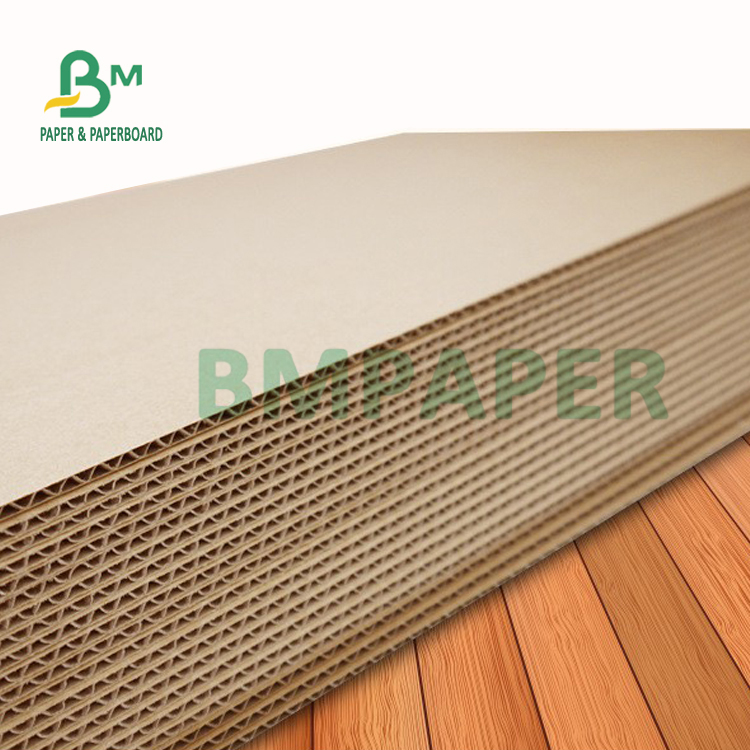 1.5mm Corrugated Cardboard Sheets For Consumer Packaging 70 x 100cm E F Flute