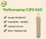Purity 99.9% Hexafluoropropylene Colourless Odourless Gas For Extinguishing