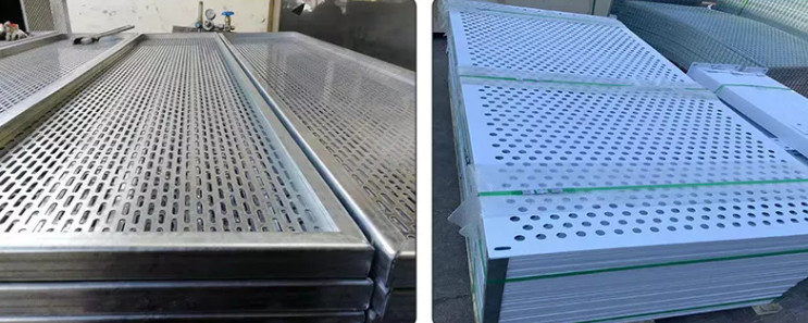4 X 8 Ultra Fine Perforated Wire Mesh 3.0mm Round Hole Steel Plate Building Decorative