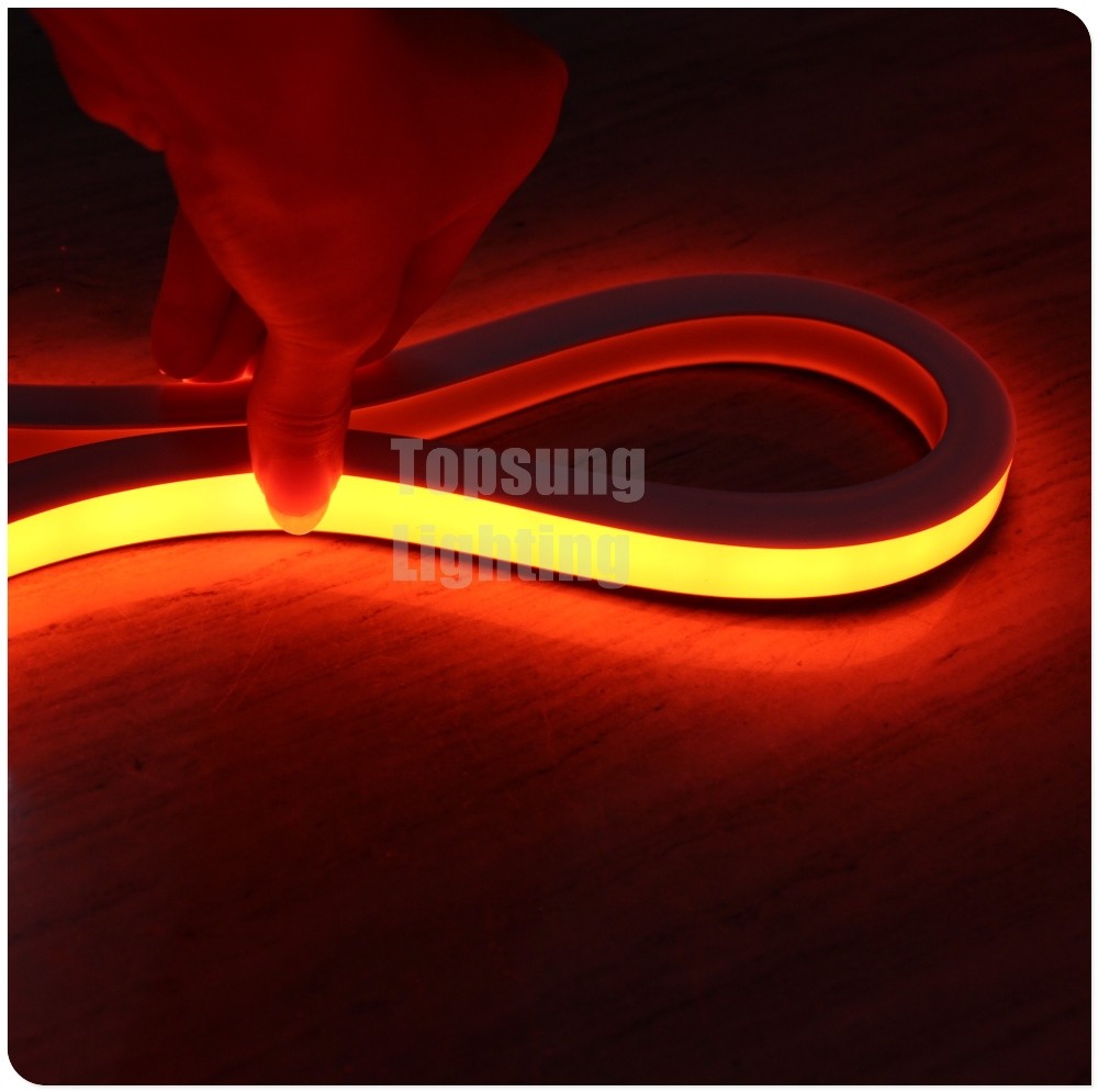 AC 220V Orange LED Neon Flex Light SMD2835 50000 Hour Working Lifetime