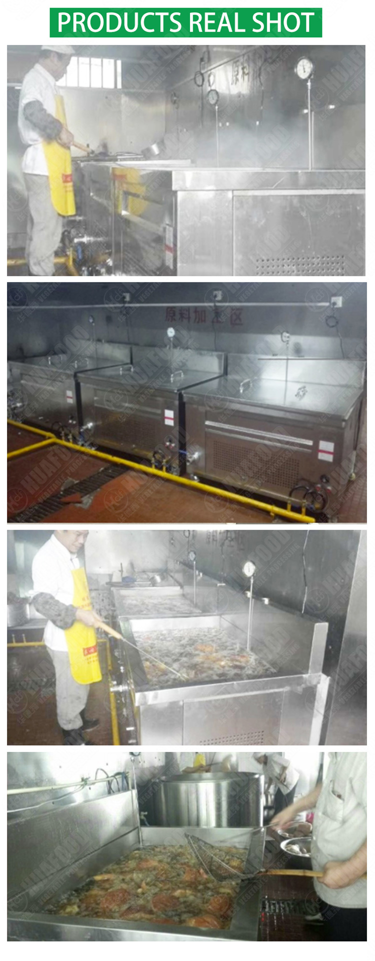 High Temperature Automatic Fryer Machine Iron French Fries Fryer Machine