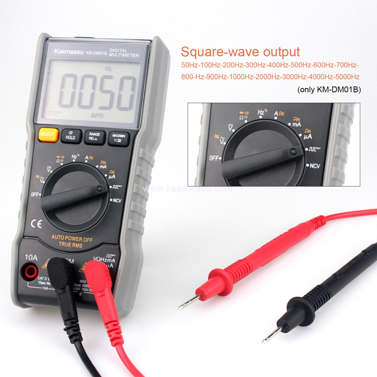 Kaemeasu 01B 6000 Counts Digital Multimeter Square Wave Output Multimetro