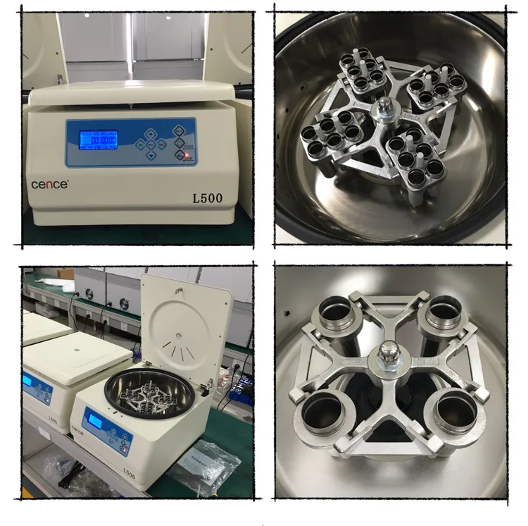 LCD Display L500 Laboratory Blood Centrifuge