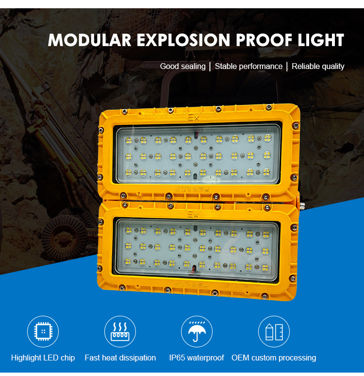 SMD3030 Led Hazard Explosion Proof Sight Glass Light AC100-265V