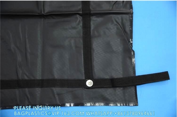 Cadaver Bag, Cadaver Bag Leakage-Proof 210D Waterproof Windproof Body Storage Bag Corpse Bag Funeral Supplies