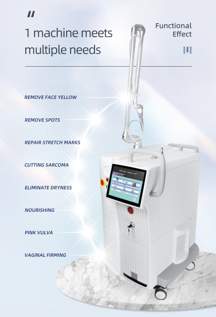 4d Fotona Skin CO2 Fractional Laser Machine For Vaginal Warts Stretch Marks Removal