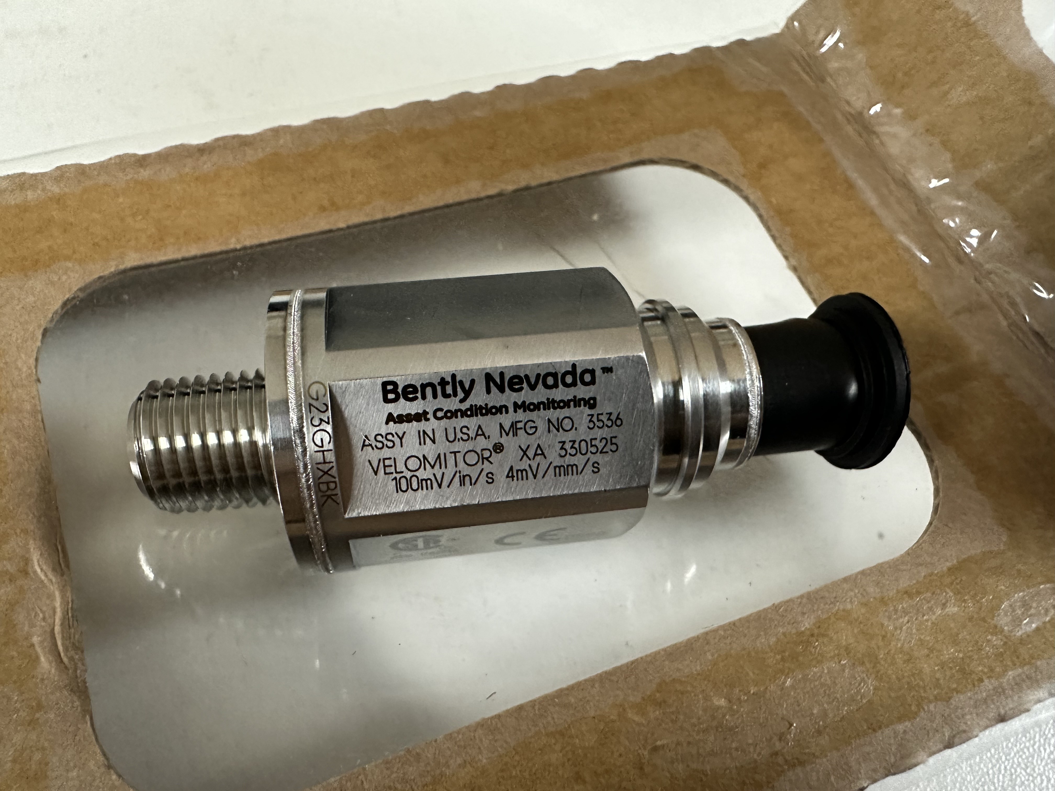 330525-00 Bently Nevada Proximity Probe 330525 Velomitor XA Piezo Velocity Sensor
