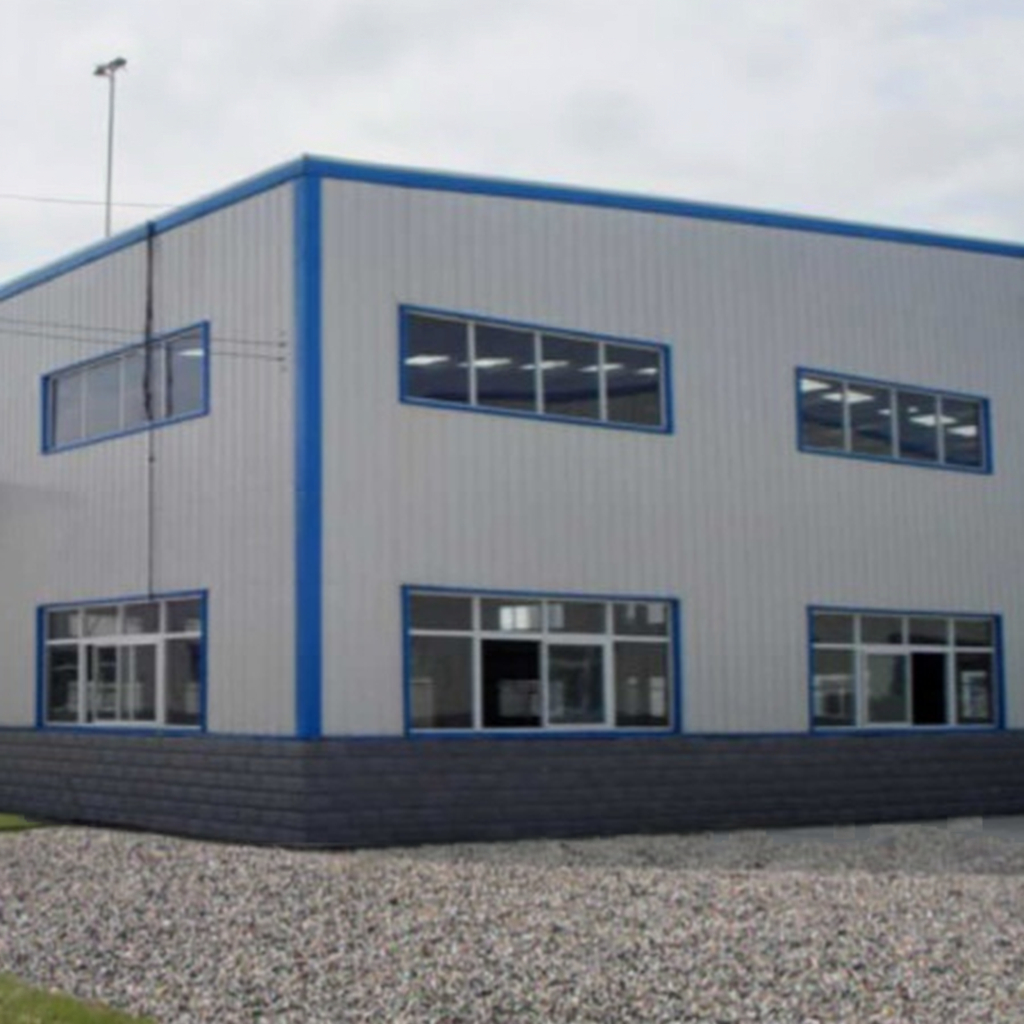 Contemporary Workshop Steel Structure Prefabricated Wide Span Steel Buildings Construction