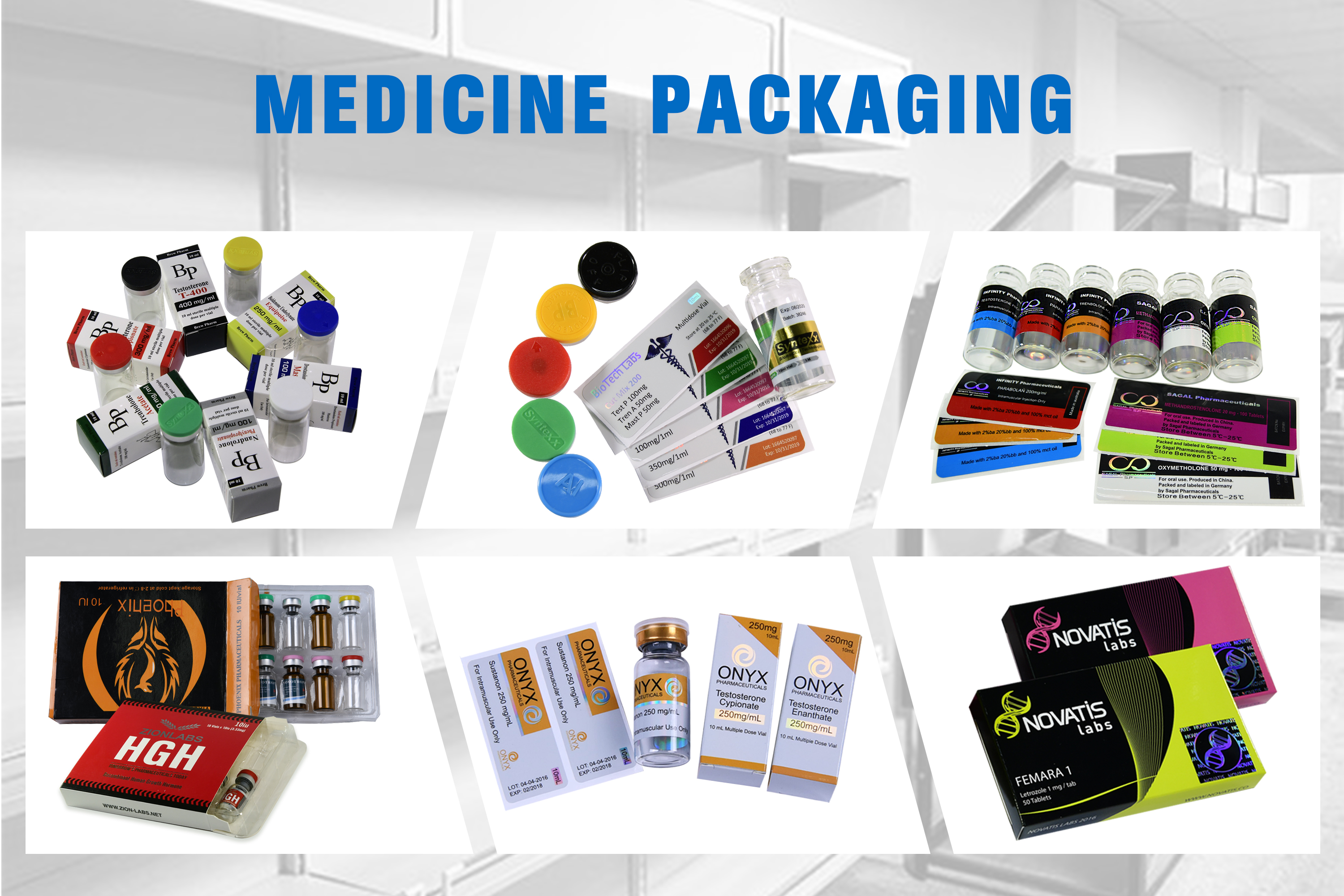 ISO9001 PMS Color 26mm Length 30ml Bottle Labels With Silver Foil Printing