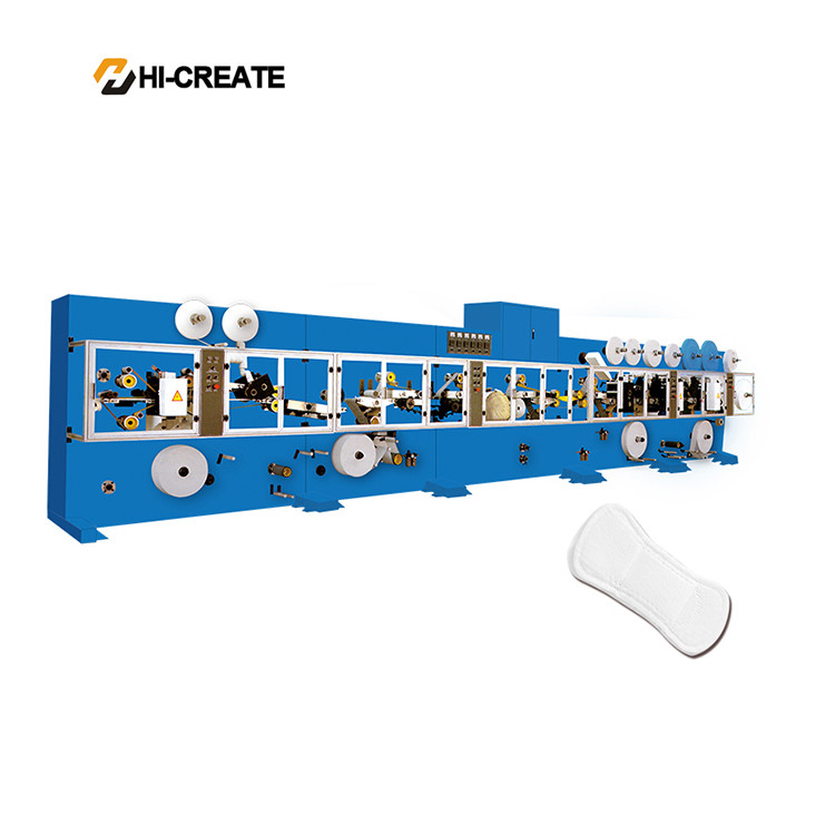 Automatic High Speed Sanitary Pad Machine Sanitary Napkin Making Machine