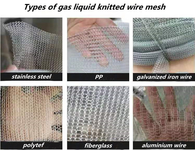 Metal Knitted Wire Mesh Filter Double Wire Weaving Precision Width 400mm SS316L Customized