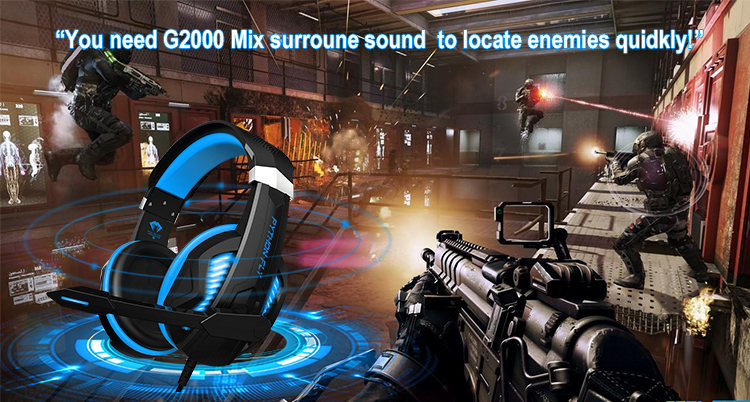 Surround Sound Custom Gaming Headsets For Xbox PS4 , Wired Over Ear Wired Headphones