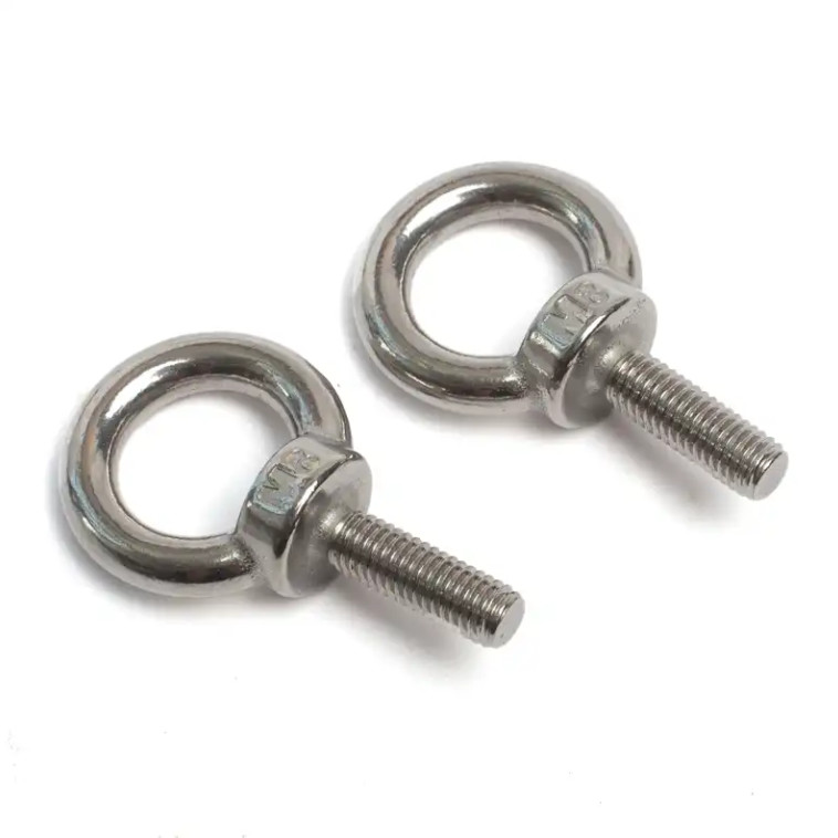 Super Duplex SS2205 2507 Round Head Swivel Ring Eye Bolt M8 M10 Heavy Duty
