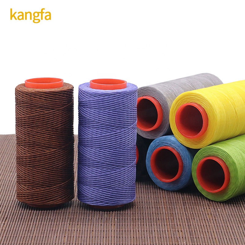 150D Waxed Book Binding Thread for Beginners Leather Craft DIY Bags Ring Twisted