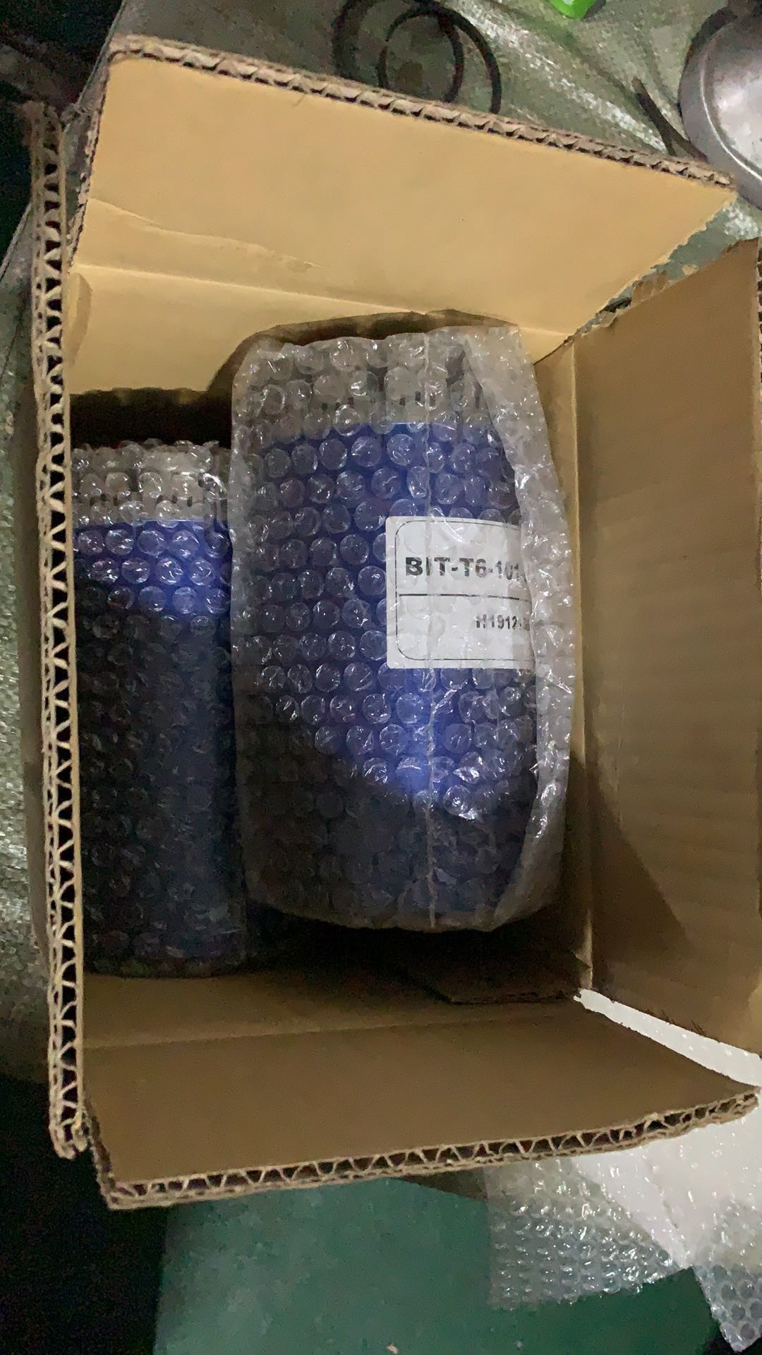 Blue Color PDC Drill Bit / Hard Rock Stone Drill Bit High Hardness Alloy Steel Material