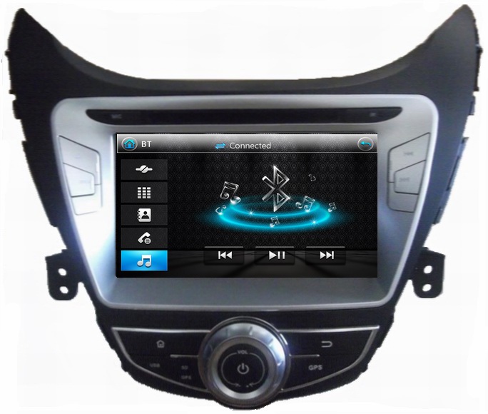 Ouchuangbo GPS Navi Radio DVD Player for Hyundai Elantra 2014 USB iPod OCB-8058A