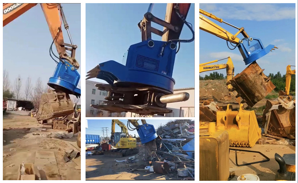 Diameter 700mm Yakai CTHB Hydraulic Magnet For Excavator Attachment Q345B