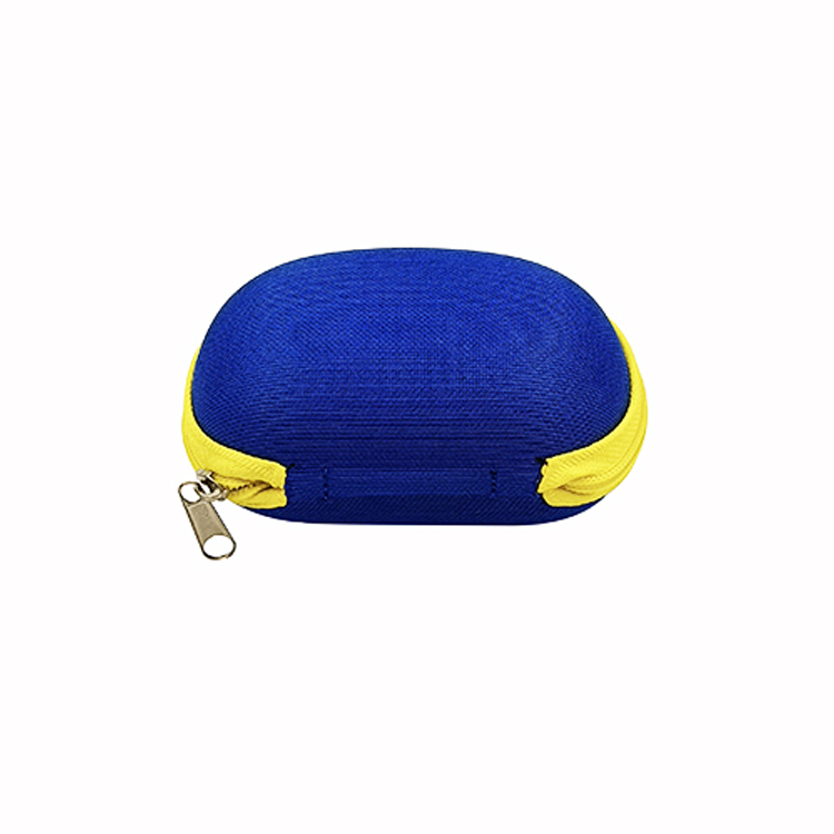 Low MOQ Combination Leather Zipper Sunglasses Case Irregular Shape