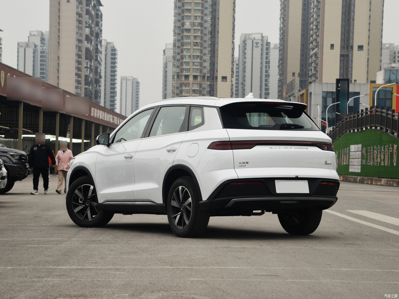 5 Door 5 Seat SUV BYD Full Electric Car 4738*1860*1710 Length * Width * Height