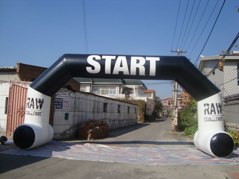 Water Proof Inflatable Finish Arch Party Custom Inflatable Arch