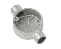 Malleable Circular Junction Box One Way BS4568 BS31