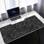 Custom Sublimation Gaming Mouse Pad with Minimalist Line Design and NO Wireless