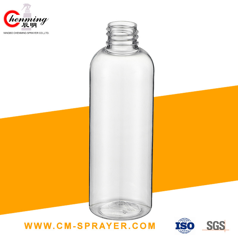 Gel Sanitizer Hand Wash Pet Bottle Pump 250ml 100ml Clear Round Press Container
