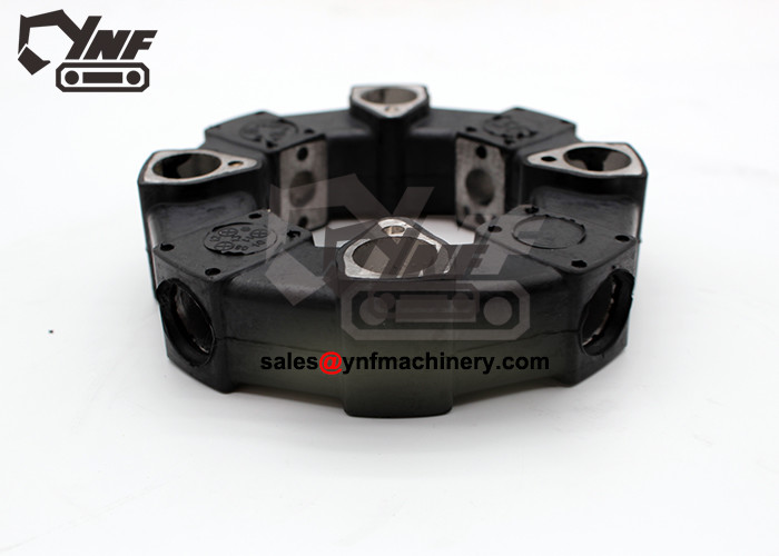 Excavator Hydraulic Pump Coupling Black Color Natural Rubber Coupling