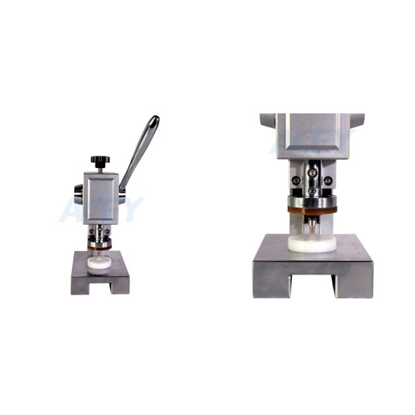 Portable Flexible Battery Material Disc Cutter Battery Electrode Punching Machine