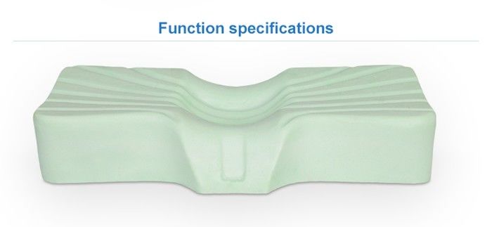 Bamboo / Cotton Memory Foam Pillows , Therapeutic Neck Pillow With Density Firmness