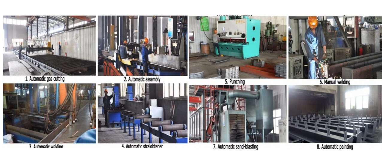 Industrial Prefabricated Steel Warehouse ODM Prefabricated Steel Buildings