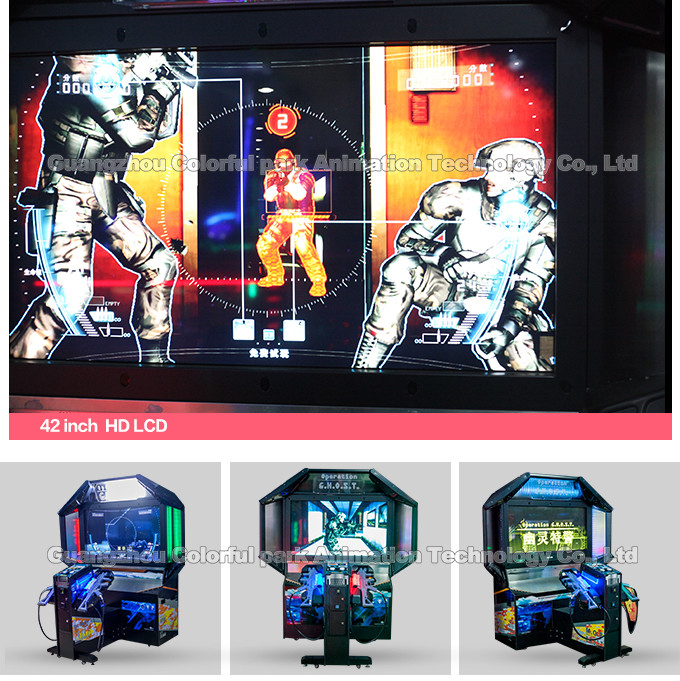 Double Player 55 LCD Original Japanese Operation Ghost Coin operated gun shooting game machine