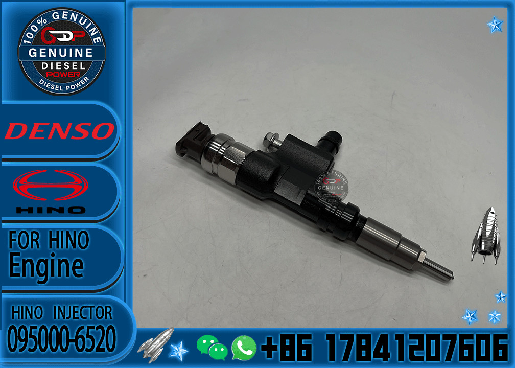 Common Rail Injetor 095000-6520 095000-6510 Diesel Engine Fuel Injector Assemblies 23670-E0090 23670-E0080